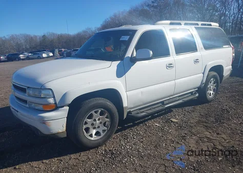 2003 Chevrolet Suburban 1500 Z71 из США, поврежденный, VIN 3GNFK16Z53G286516